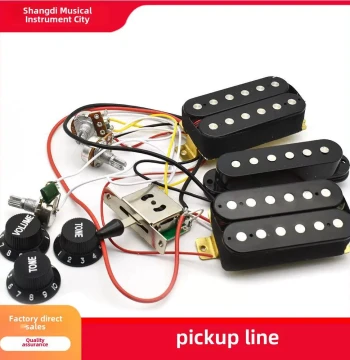 Complete Circuit Kit for ST Electric Guitar with HSS and HH Pickup Configurations, Including 500K Potentiometers