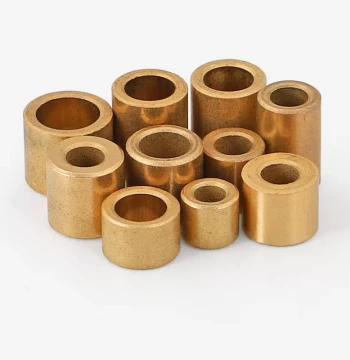 Powder Metallurgy Oil-Impregnated Brass Bushing, Thin Liner, Wear-Resistant Guide Sleeve, Inner Diameter M3 M4 M5 M6 M8 M10 M12