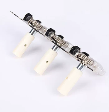 Classical Guitar Tuning Machines: Sealed Gear Tuners with Knob Caps for Wooden Guitar Headstocks