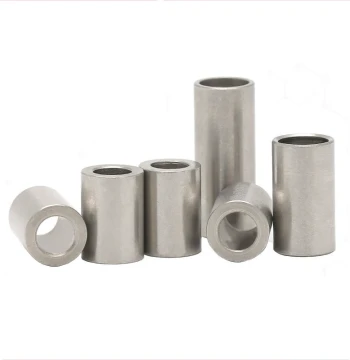 304 Stainless Steel Sleeve Extended Cylindrical Steel Bushing Shaft Sleeve Non-Threaded Screw Sleeve Hollow Bushing M10 M12 M14 M17 M20