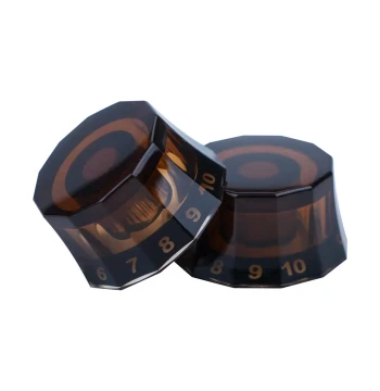 Guitar Volume Knob EPI Electric Guitar/Bass Knob Volume Tone Knob LP Potentiometer Cap 12-Sided