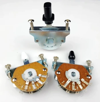 Korean-Made Electric Guitar 3-Way/5-Way Tone Selector Switch Compatible with Ibanez, SQ, etc.
