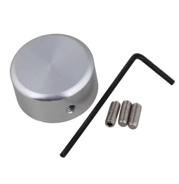 In Stock Guitar Effect Pedal Footswitch Caps Effect Pedal Toggle Switch Knobs Footboard Aluminum Covers with Wrench and Screws