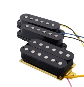 Electric Guitar SS Humbucker Pickup Full Wiring Kit with Pickups and Potentiometers - ST Electric Guitar Integrated Circuit