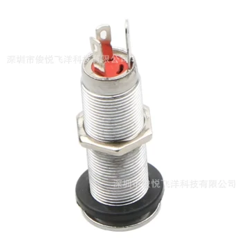 Folk Acoustic Guitar Electro-Acoustic Guitar EQ Pickup Tailpin-Style Stereo Audio Output Jack Receptacle Socket