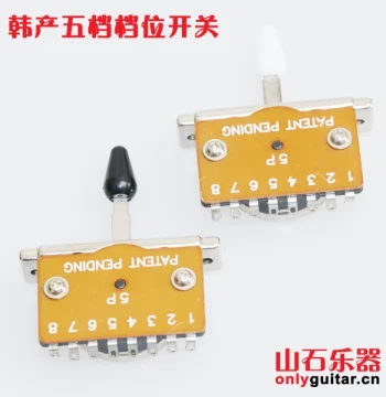 Taiwan Alpha Electric Guitar 3 5 Three Five Position Switch Selector Tone Conversion Universal Coil Split Ready Stock