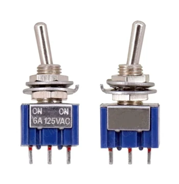 Electric Guitar Bass Mini Toggle Switch Pickup Selector Switch Controller 2-Position 3-Position Parts
