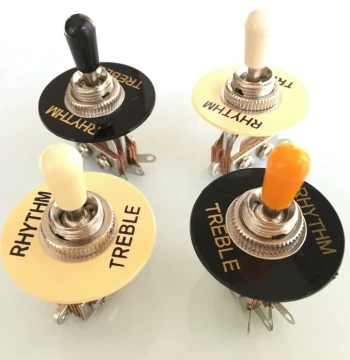 Original LP SG Electric Guitar 3-Way Rocker Selector Switch Tone Conversion Toggle Switch Suitable for Epiphone etc.