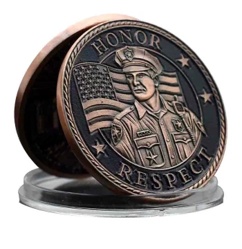 US Military Honor Commemorative Coin, Relief Craft Military Theme Collectible Coin, Zinc Alloy Commemorative Medal