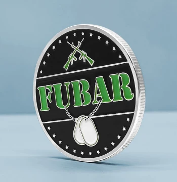 FUBAR US Challenge Coin SNAFU Coin Foreign Soldier Commemorative Medal Cool Stylish Creative Plaything