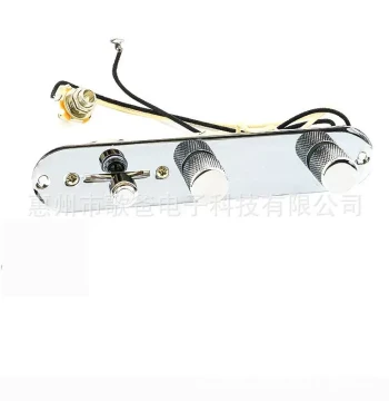"3-Way Silver TL Wiring Iron Plate 250K Alpha" Instrument Accessories, Guitar Accessories, Pack of 1