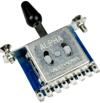 Genuine Alpha Electric Guitar 3-Way 5-Way Selector 3-Position 5-Position Tone Converter Toggle Switch