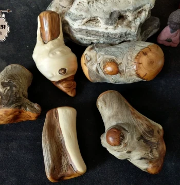 Yagibai Hand Piece Semi-finished Taihang Yagibai Ornament Aged Material Hand Piece Yagibai Hand Piece Raw Material