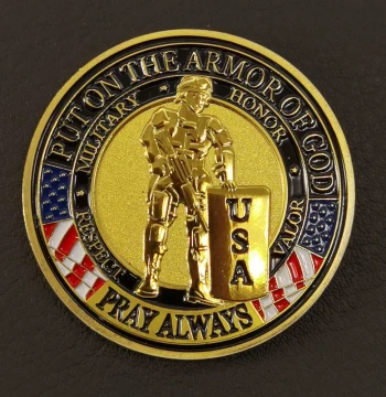Custom US Commemorative Medals and Badges, Gold and Silver Coins, Creative Gifts for Corporate Anniversaries and Veteran Awards