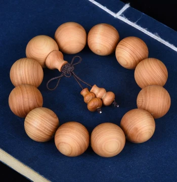 Xuantong Authentic Taihang Thuja Plain Bead Bracelet 2.0, 108 Beads Fashionable Unisex Wenwan Friendship Beads