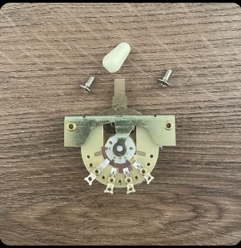 Imported Electric Guitar Position Switch, Fender Style Selector, Pickup Switch 5-Position ST, 3-Position TELE Spring-Loaded