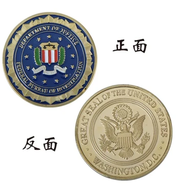 Pure Handcrafted Retro French Aged Collectible Gift Commemorative Coin Medal USA Challenge Emissary Tourism Corporate Badge