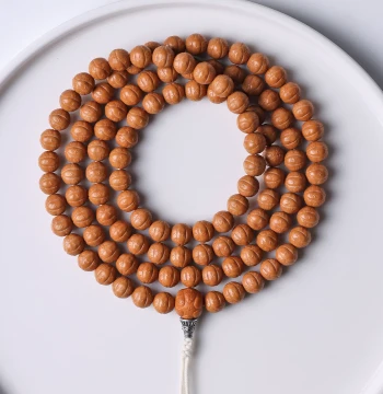 Premium Phoenix Eye Bodhi 108 Beads Monkey Head Walnut Carved Prayer Beads Collectible Necklace Bracelet Hand Roller
