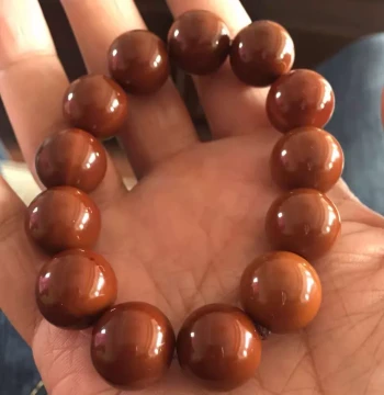 Pure Handcrafted Graduation-Level Monkey Head Walnut, Pure Handcrafted Perfectly Round Polished Beads, Full Quality Longyan Material, Satisfies Obsessive-Compulsive Disorder Bracelet