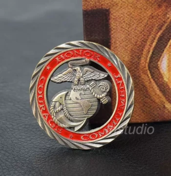 US Navy Challenge Coin Creative Decorative Travel Souvenir Gift Military Badge Gadget for Handling