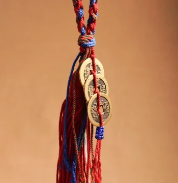 Beifa Circulating Money Arrival Ancient Coin Qian Dao Jia Pendant, Bag Hang, New Chinese Style Door Hang, Three Emperor Copper Coins, Qing Dynasty Gift Collection