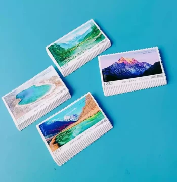 Commemorative Stamps 120 Fen Daocheng Yading 5 Sets