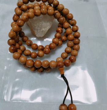 Authentic Taihang Thuja 108-Bead Men's Bracelet, Aged Wood with Bird's Eye and Full Burl Patterns, High-Density Prayer Beads