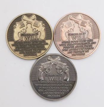 US Sniper Skull Counter-Terrorism Nickel-Plated Silver Commemorative Medal: Collectible Coin, Relief Coin, Commemorative Currency