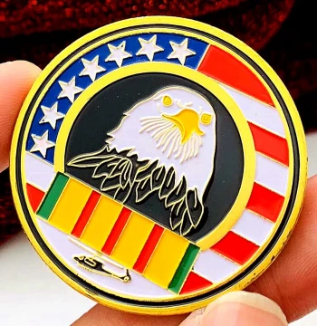 2001 USA 9/11 World Trade Center Hard Gold-Plated Commemorative Medal, Creative Gift Gold Coin Commemorative Coin