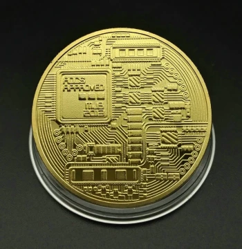 Imitation US Gold Coin Bitcoin Bit Coin Gold Bit B Foreign Coin Foreign Commemorative Coin Tooth Gold Coin