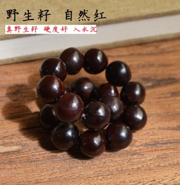 Sapindus Mukorossi Bracelet, Single-Loop Wild Natural Red Soapberry Seeds, Bodhi 108-Bead Prayer Beads, Unisex Collectible Hanging Beads