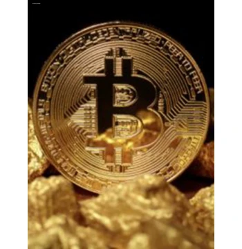 US Silver Bitcoin Commemorative Coin - Foreign Currency Collectible Gift