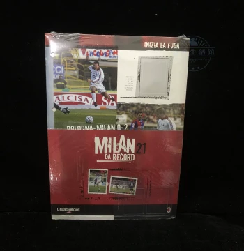 21 Volumes Stamps AC Milan 2003/2004 Championship Commemorative Military Football Official Tomasson Seedorf