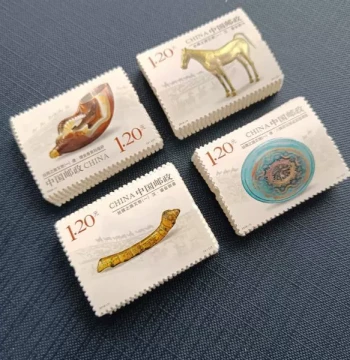 Silk Road I Stamps 5 Sets 20 Pieces Discounted Mailing