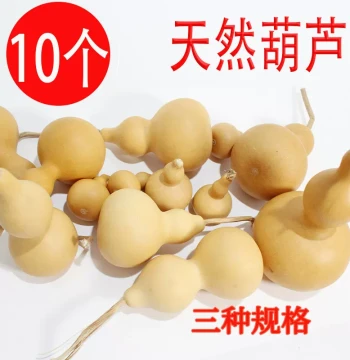 Natural Gourd Premium Collectible Hand-Twisted Children's Creative DIY Painting Graffiti Material Real Gourd Hanging Ornament