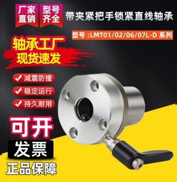 Linear Bearing with Clamping Handle Lock LMT01/02/06/07L-D16 20 25 30 Flange Type