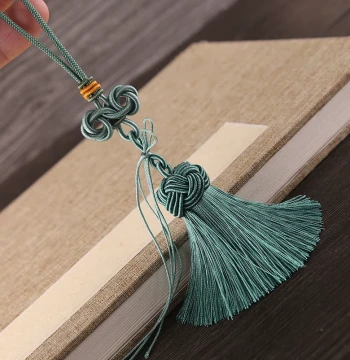 Ancient Style Wenchang Knot Hanging Rope Pendant Line Cap Tassel Fringe Pendant Ethnic Style Car Hanging Collectible Play Seal Lanyard
