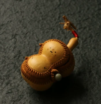 [Gourd Collectible Storage Pouch] Baoding Old Gourd - Exquisite Handcrafted Ornament for Holding, Playing, and Displaying Beaded Bracelets