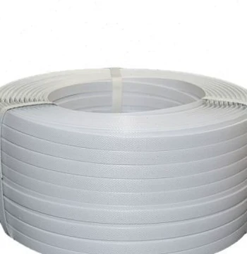 Hot Sale PP New Material White Manual Packing Strap - Plastic Logistics Bundling Tape, 10KG per Roll, Free Shipping
