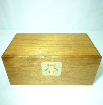 Large Capacity Vintage Chinese Style Phoebe Zhennan Wood Jewelry Box for Antique Collectibles and High-End Jewelry Storage