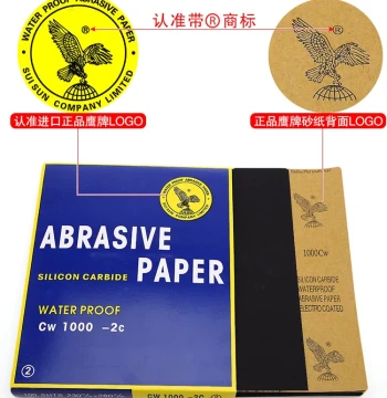 Eagle Brand Wet Sandpaper, A4 Square Water Sandpaper for Auto and Jade Polishing, Grit 60-7000, Free Shipping