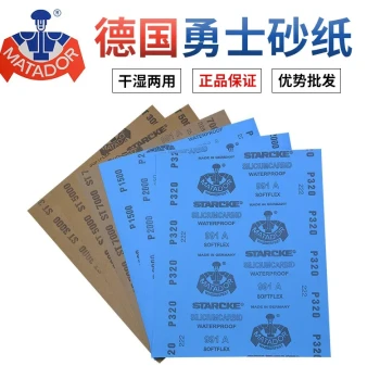 German Warrior Sandpaper - 10 Sheets Mirror Polish for Jade and Prayer Beads, 2000 Grit & 3000 Grit Wet/Dry Water Sandpaper