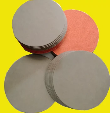 Yuan Niao 5-inch Round 7-inch Backed Velvet Disc Sandpaper Flocking Disc Wet Sandpaper Sandpaper Sheet Water-Resistant Air Grinding Polishing for Jade and Metal
