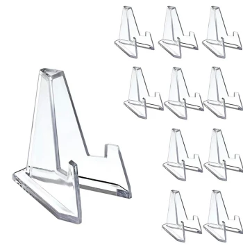 10 Pieces Free Shipping Cross-Border Coin Display Stand COIN DISPLAY STAND Commemorative Coin Plastic Holder