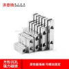 High-Strength Square Magnet with Countersunk Hole Retrieval Super Strong Magnetic Steel Neodymium Iron Boron Rare Earth Magnet Iron Remover