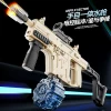 Short Sword Handle Electric Rapid-Fire Water Gun with Auto-Water Intake, Manual/Auto Linkage, Back-Chambering, Large Capacity Pulse Water Gun