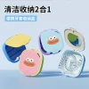 Retainer Storage Box, Clear Case for Invisible Aligners with Mirror, Portable Orthodontic Appliance Carrier, Instagram Style