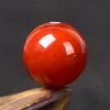 Southern Red Agate Loose Beads for DIY Crystal Jewelry Making, Round Bead Accessories and Materials