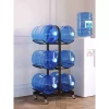 Detachable Large Water Barrel Rack for Mineral and Purified Water, Office Bottled Water Storage Stand with Wheels