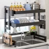 Multi-Function Kitchen Sink Rack - Dish Drying Organizer for Bowls and Plates